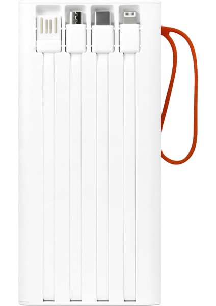 Powerway Pd 22.5W 20.000 Mah 3.0 Hızlı Şarj (Gerçek 20.000 Mah Garantili) QC20 Beyaz Powerbank